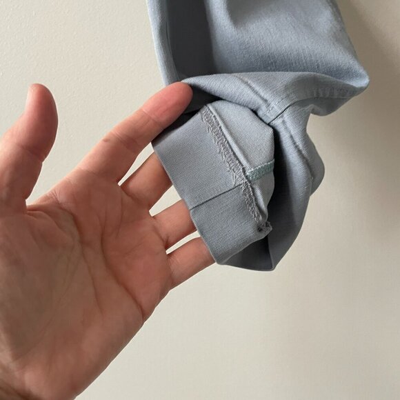 Lululemon Shadow Lite Pant Oxford Mid Rise Casual Chino Pants Gray 28 - Picture 7 of 9